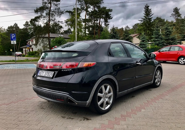 Honda Civic cena 19444 przebieg: 317647, rok produkcji 2007 z Żyrardów małe 121